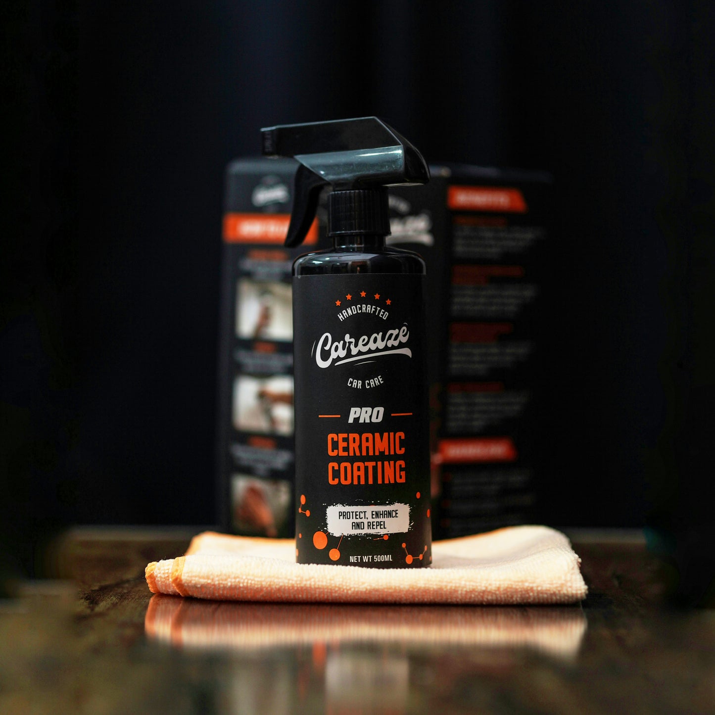 PRO CERAMIC COATING - 500ML + INTERIOR DETAILER