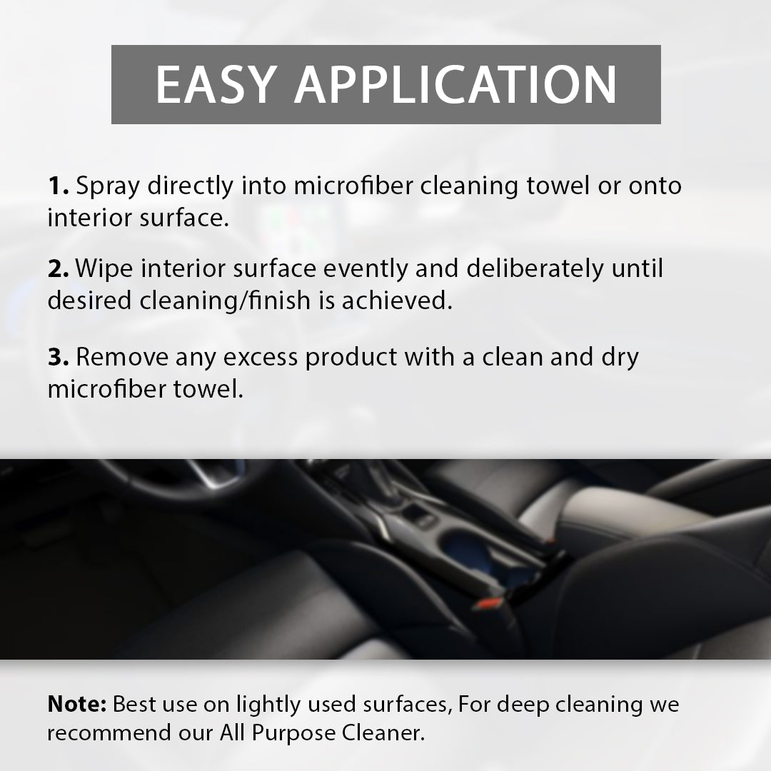 Matte Finish - Interior Detailer