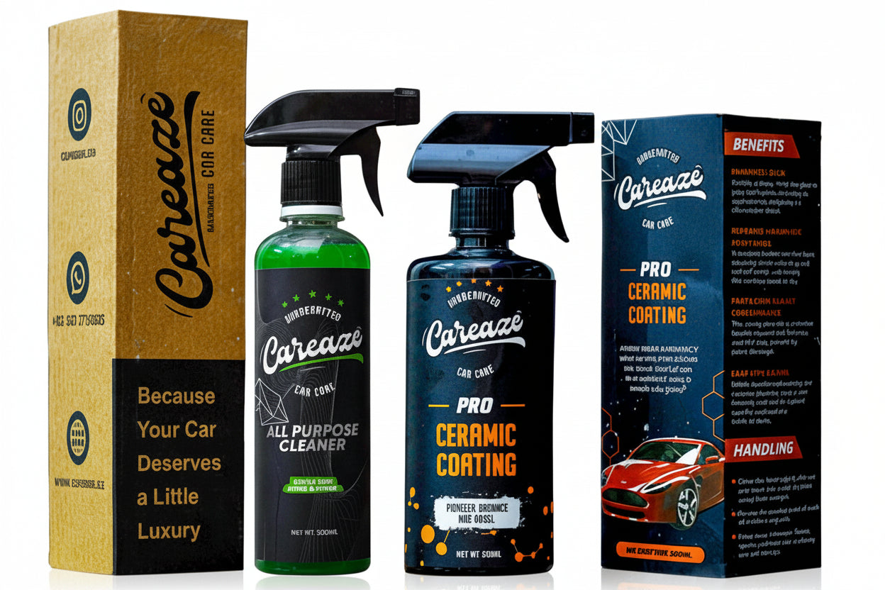 PRO CERAMIC COATING - 500ML + ALL PURPOSE CLEANER – CAREAZE