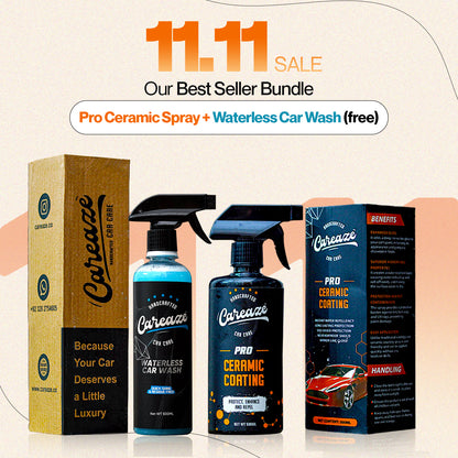 PRO CERAMIC COATING - 500ML + WATERLESS CAR WASH