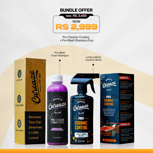 PRO CERAMIC COATING - 500ML + PRE-WASH SHAMPOO
