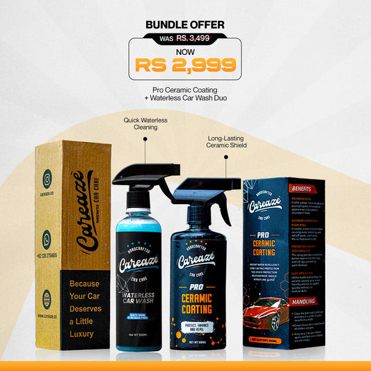 PRO CERAMIC COATING - 500ML + WATERLESS CAR WASH