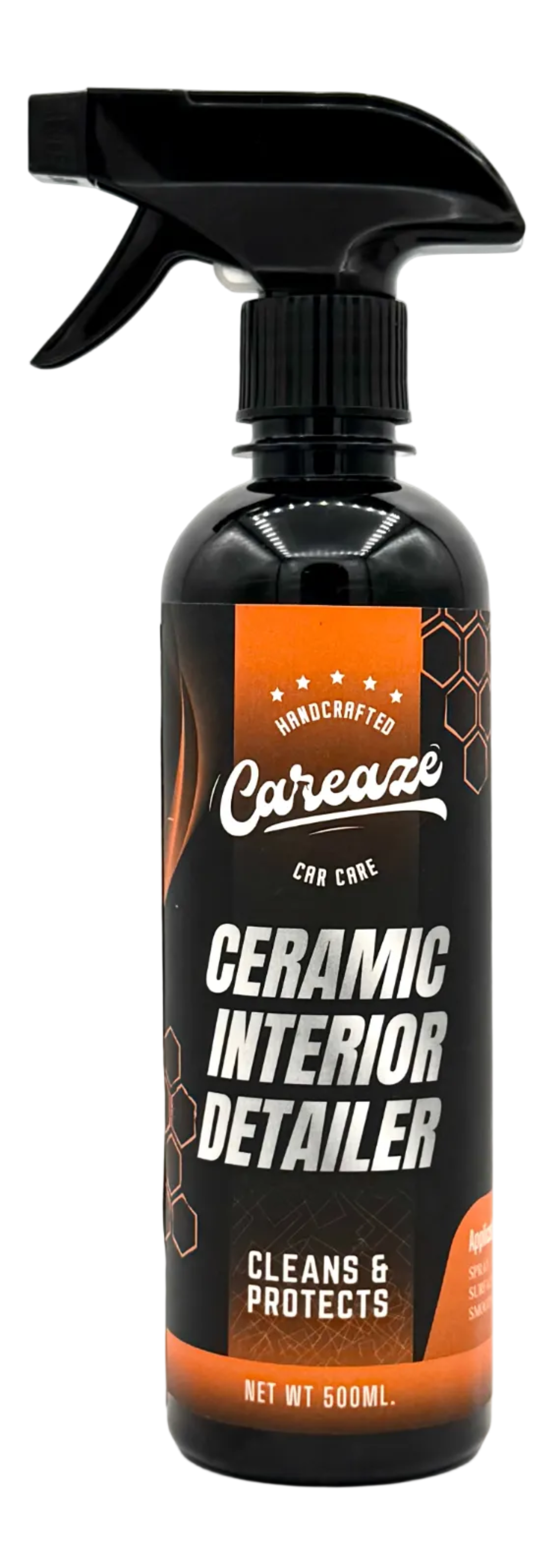 Bottle of Careazz Ceramic Interior Detailer on a white background